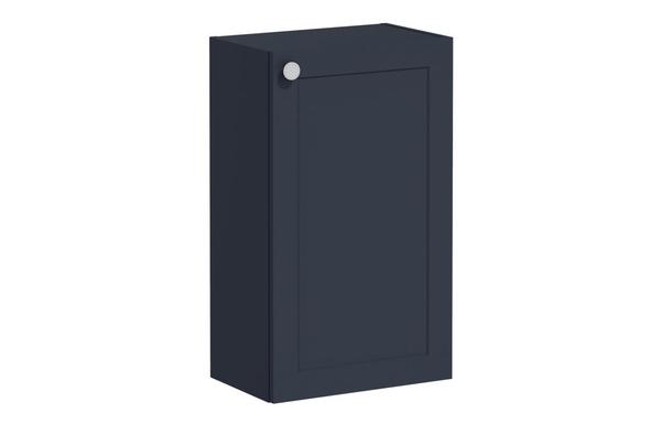 VitrA Root Classic 40cm 1 Door Slim Lower/Base Unit (RH Hinge) - Matt Dark Blue